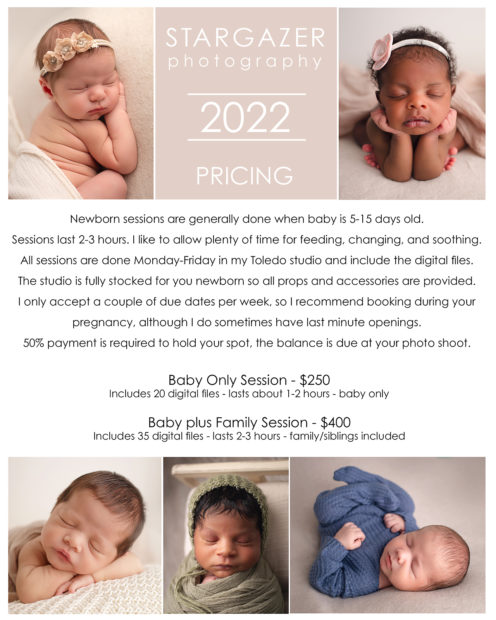 Toledo Newborn Photographer Cost